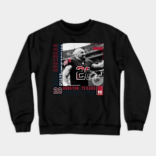 Rex Burkhead Paper Poster Crewneck Sweatshirt